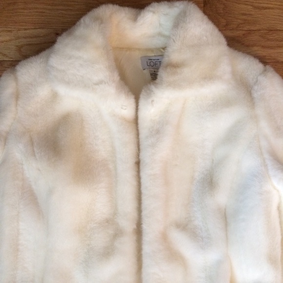 Ann Taylor LOFT Teddy Bear Cropped Coat - Picture 5 of 8